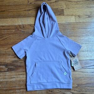 Easy peasy toddler short sleeve hoodie